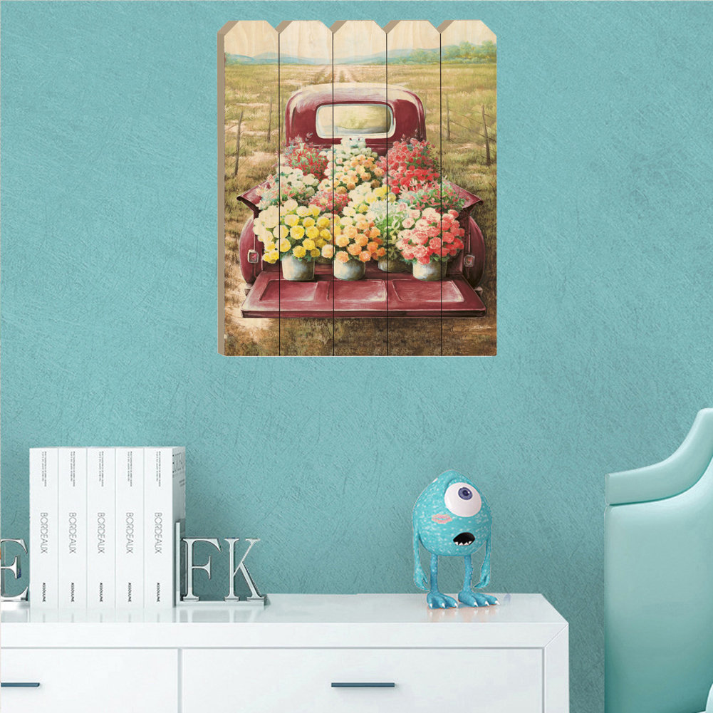 August Grove Flowers for Sale by Artisan Dee Dee Unframed Textual Art